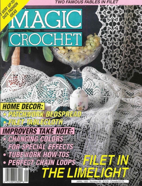 MAGIC CROCHET 83 CROCHET PATTERNS CROCHET BOOK 81 PAGES ENGLISH