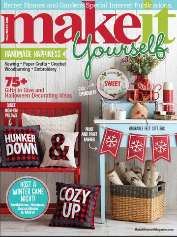 MAKE IT YOURSELF FALL 2015 SEWING CROCHET EMBROIDERY PATTERNS MAGAZINE 116 PAGES ENGLISH