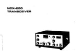 NATIONAL NCX-200 TRANSCEIVER SERVICE MANUAL INC SCHEM DIAGS 29 PAGES ENG