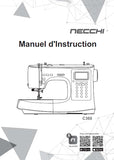 NECCHI C360 MACHINE A COUDRE MANUEL D'INSTRUCTION 96 PAGES EN FRANCAIS