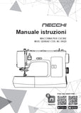 NECCHI NC-59QD MACCHINA PER CUCIRE MANUALE ISTRUZIONI 64 PAGES ITALIANO