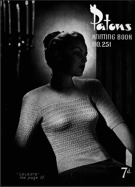 PATONS 251 PATONS KNITTING PATTERNS KNITTING BOOK 20 PAGES ENG