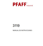 PFAFF 3119 SEWING MACHINE MANUAL DE INSTRUCCIONES 150 PAGES ESP