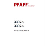 PFAFF 3307-3 3307-9 SEWING MACHINE INSTRUCTION MANUAL 150 PAGES ENG