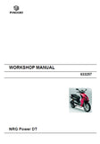 PIAGGIO NRG POWER DT SCOOTER 2007 WORKSHOP MANUAL 171 PAGES ENGLISH