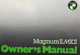 PIAGGIO PUCH MAGNUM II MKII MOPED OWNERS MANUAL 34 PAGES ENGLISH