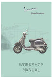PIAGGIO VESPA GT200 SCOOTER WORKSHOP MANUAL 287 PAGES ENGLISH