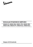 PIAGGIO VESPA LX50 2008 SCOOTER SERVICE STATION MANUAL 218 PAGES ENGLISH