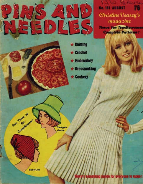 PINS AND NEEDLES 151 SEWING PATTERNS MAGAZINE 48 PAGES ENG