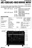 ROLAND JC-120 JC-160 JAZZ CHORUS GUITAR AMPLIFIER SERVICE NOTES FIFTH EDITION INC SCHEM DIAGS 9 PAGES ENG