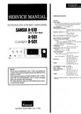 SANSUI A-510 A-501 A-501 CLASSIQUE INTEGRATED STEREO AMPLIFIER SERVICE MANUAL ENGLISH