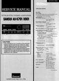 SANSUI AU-X701 AU-X901 INTEGRATED STEREO AMPLIFIER SERVICE MANUAL ENGLISH