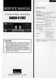 SANSUI B-2102 STEREO POWER AMPLIFIER SERVICE MANUAL ENGLISH