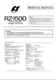 SANSUI RZ-1500 COMPUTERIZED STEREO RECEIVER SERVICE MANUAL