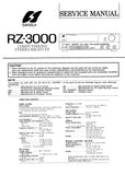 SANSUI RZ-3000 COMPUTERIZED STEREO RECEIVER SERVICE MANUAL