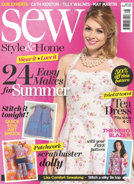 SEW SEPT 2015 SEWING PATTERNS SEWING MAGAZINE 108 PAGES ENG