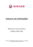 SINGER 1408 1409 PROMISE MAQUINA DE COSTURA MANUAL DE INSTRUCOES 25 PAGINA PT