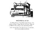 SINGER 147-25 147-39 SEWING MACHINE LIST OF PARTS COMPLETE 34 PAGES ENG