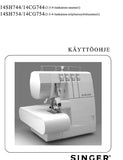 SINGER 14SH744 14SH754 SEWING MACHINE KAYTTOOHJE 53 PAGES FI