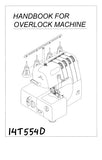 SINGER 14T554D 14T554S SEWING MACHINE HANDBOOK 49 PAGES ENG