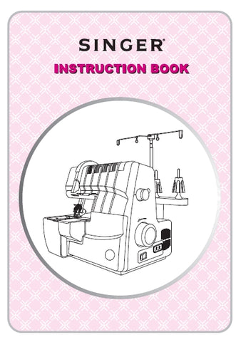 SINGER 14T970C SEWING MACHINE INSTRUCTION BOOK 57 PAGES ENG