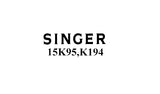 SINGER 15K95 15K194 SEWING MACHINE LIST OF PARTS COMPLETE 9 PAGES ENG