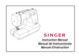 SINGER 1748 SEWING MACHINE MAQUINA DE COSER MACHINE A COUDRE INSTRUCTION MANUAL MANUAL DE INSTRUCCIONES MANUEL D'INSTRUCTION 96 PAGES ENG ESP FR