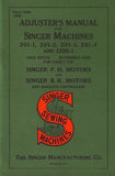 SINGER 201-1 201-2 201-3 201-4 1200-1 SEWING MACHINE ADJUSTERS MANUAL 72 PAGES ENG