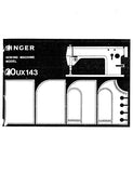 SINGER 20UX143 SEWING MACHINE INSTRUCTIONS 37 PAGES ENG