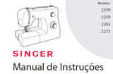 SINGER 2250 2259 2263 2273 MAQUINA DE COSTURA MANUAL DE INSTRUCOES 18 PAGINA PT