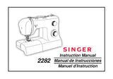 SINGER 2282 SEWING MACHINE INSTRUCTION MANUAL 64 PAGES ENG ESP FRANC