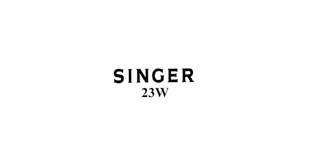 SINGER 23W1 23W5 23W6 23W7 23W8 23W9 23W104 SEWING MACHINE LIST OF PARTS 74 PAGES ENG