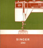 SINGER 290 MAQUINA DE COSTURA MANUAL DE INSTRUCOES 75 PAGINA PT