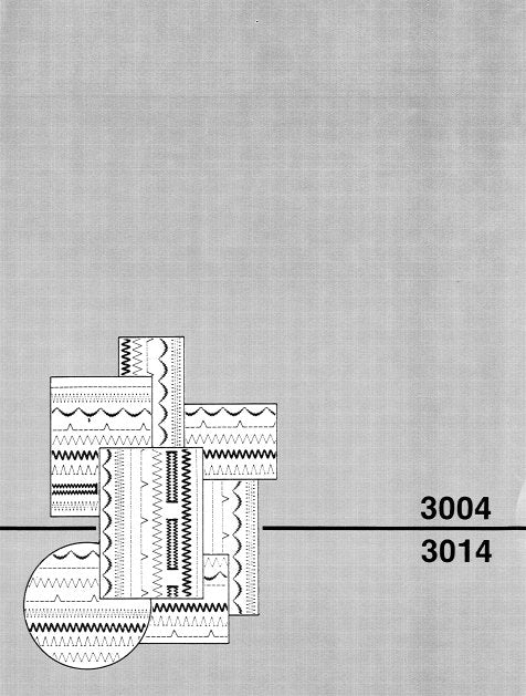 SINGER 3004 3014 SEWING MACHINE INSTRUCTION MANUAL 64 PAGES ENG