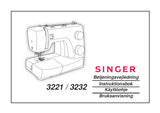 SINGER 3221 3232 SIMPLE SEWING MACHINE BETJENINGSVEJLEDNING INSTRUKTIONSBOK KAYTTOOHJE BRUKSANVISNING 69 PAGES DK SW FI NO