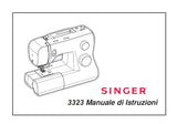 SINGER 3323 TALENT SEWING MACHINE MANUALE DI ISTRUZIONI 35 PAGES ITAL