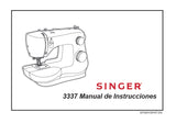 SINGER 3337 FASHION MATE SEWING MACHINE MANUALE DI ISTRUZIONI MANUAL DE INSTRUCCIONES 72 PAGES ITAL ESP