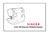 SINGER 3337 FASHIONMATE SEWING MACHINE PETUNJUK PENGGUNAAN 33 PAGES INDON