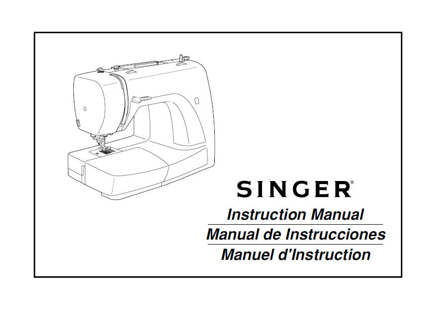 SINGER 438 3116 SEWING MACHINE INSTRUCTION MANUAL 94 PAGES ENG ESP FRANC