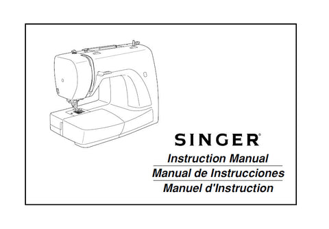 SINGER 438 3116 SEWING MACHINE INSTRUCTION MANUAL 94 PAGES ENG ESP FRANC