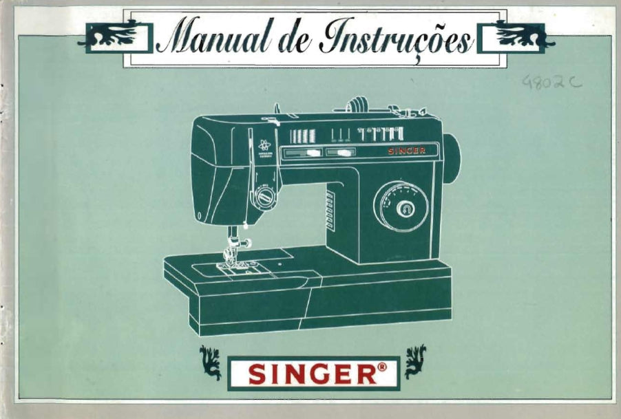 SINGER 4802C MAQUINA DE COSTURA MANUAL DE INSTRUCOES 39 PAGINA PT