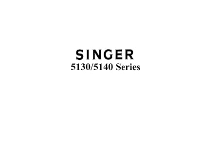 SINGER 5130 5140 SEWING MACHINE LIST OF PARTS 6 PAGES ENG