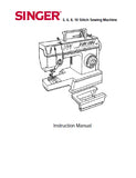 SINGER 5 6 8 10 SEWING MACHINE INSTRUCTION MANUAL 47 PAGES ENG