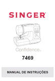 SINGER 7469 CONFIDENCE QUILTER MAQUINA DE COSTURA MANUAL DE INSTRUCOES 44 PAGINA PT