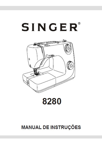 SINGER 8280 PRELUDE MAQUINA DE COSTURA MANUAL DE INSTRUCOES 23 PAGINA PT