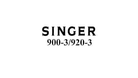 SINGER 900-3 920-3 SEWING MACHINE LIST OF PARTS 21 PAGES ENG