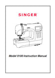 SINGER 9100 SEWING MACHINE INSTRUCTION MANUAL 84 PAGES ENG