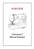 SINGER 9100 STYLIST SEWING MACHINE MANUAL INSTRUKSI 84 PAGES INDON