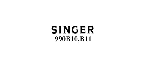 SINGER 990B10 990B11 SEWING MACHINE PARTS LIST 30 PAGES ENG