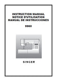 SINGER 9960 SEWING MACHINE INSTRUCTION MANUAL 108 PAGES ENG FRANC ESP